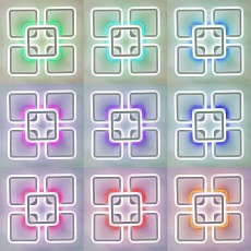 Потолочная светодиодная люстра Citilux Марсель Смарт CL232A150E 3