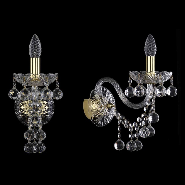 Бра Bohemia Ivele 1409B/1/195/XL G Фото № 1