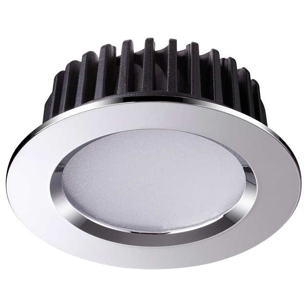 Встраиваемый светодиодный светильник Novotech Spot Drum 357908 Фото № 1