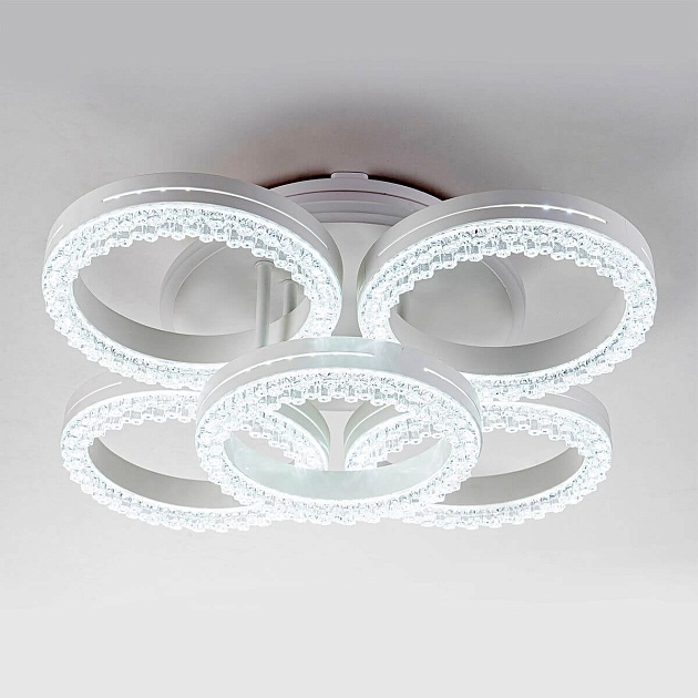 Потолочная светодиодная люстра Escada Albus 10276/5LED APP Фото № 6