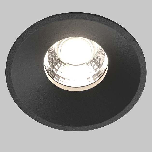Встраиваемый светодиодный светильник Maytoni Round DL058-12W4K-B Фото № 3