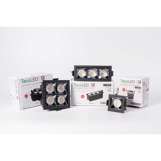 Встраиваемый светодиодный светильник Fiberli XL003-3T 12130303 Фото № 3