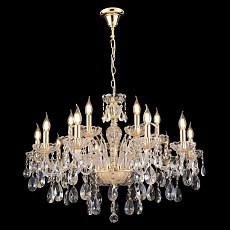 Подвесная люстра Crystal Lux MONICA SP10+5 GOLD 5