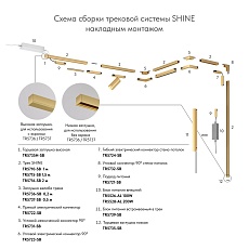 Шинопровод Denkirs Shine Base TR5710-SB 2