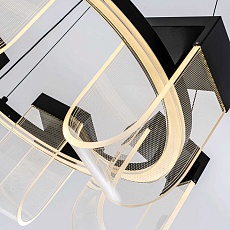 Подвесной cветильник LED4U L7707-600 BK 4