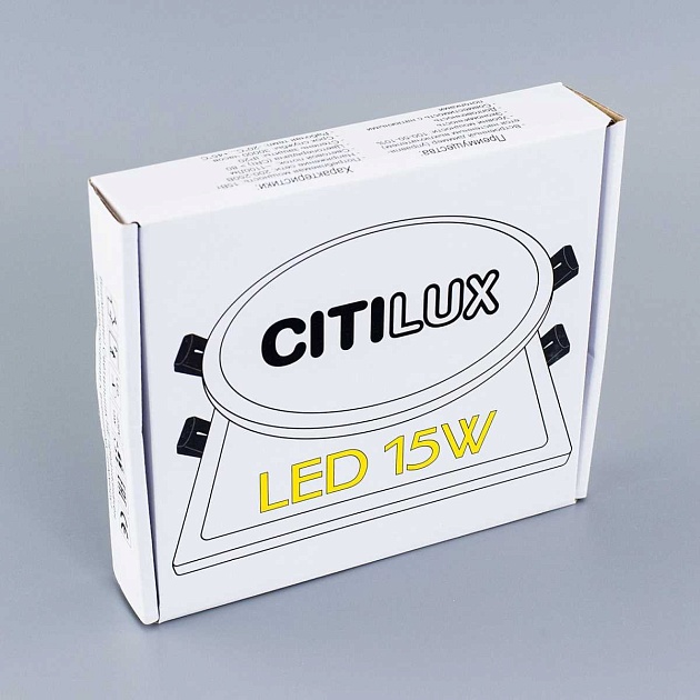 Встраиваемый светодиодный светильник Citilux Омега CLD50K150N изображение 2 Встраиваемый светодиодный светильник Citilux Омега CLD50K150N Фото № 2
