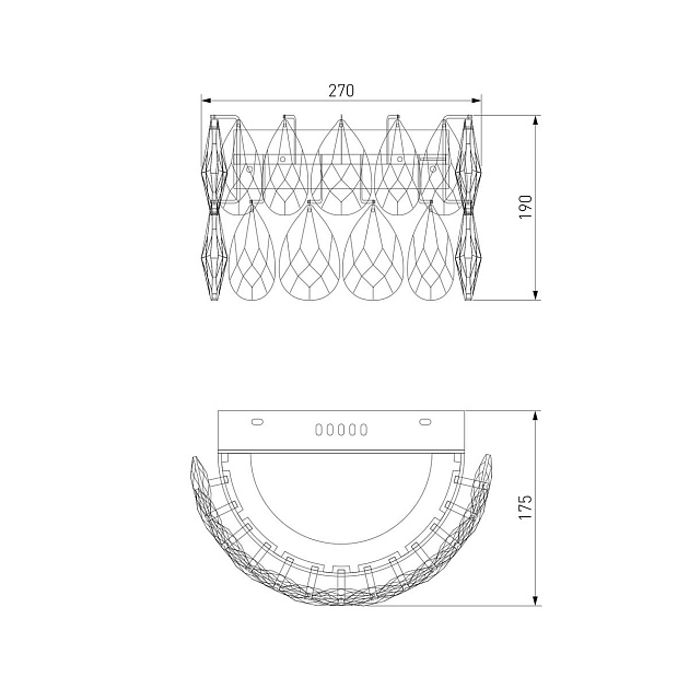 Бра Bogates Marvel 437/1 Strotskis Фото № 2