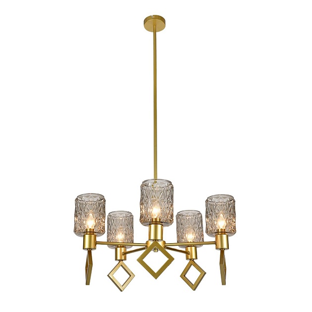 Подвесная люстра Indigo Preda V13025/5R Gold V000469 Фото № 1