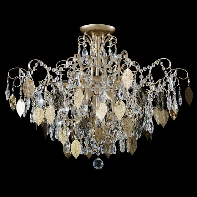 Потолочная люстра Crystal Lux Esmiralda PL9 Gold Фото № 7