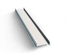 Профиль накладной с рассеивателем серебро 1м. Apeyron 08-13 5