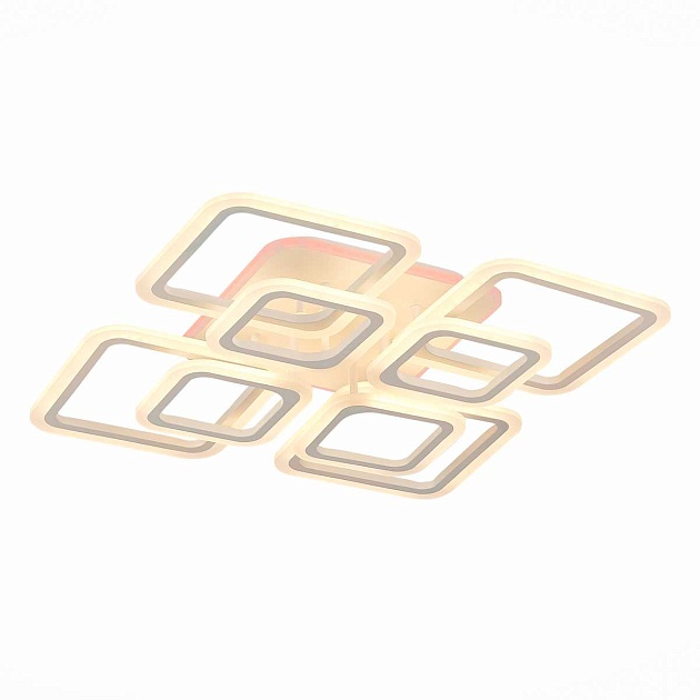Потолочная светодиодная люстра Evoluce Qutro SLE200452-08RGB изображение 6 Потолочная светодиодная люстра Evoluce Qutro SLE200452-08RGB Фото № 6
