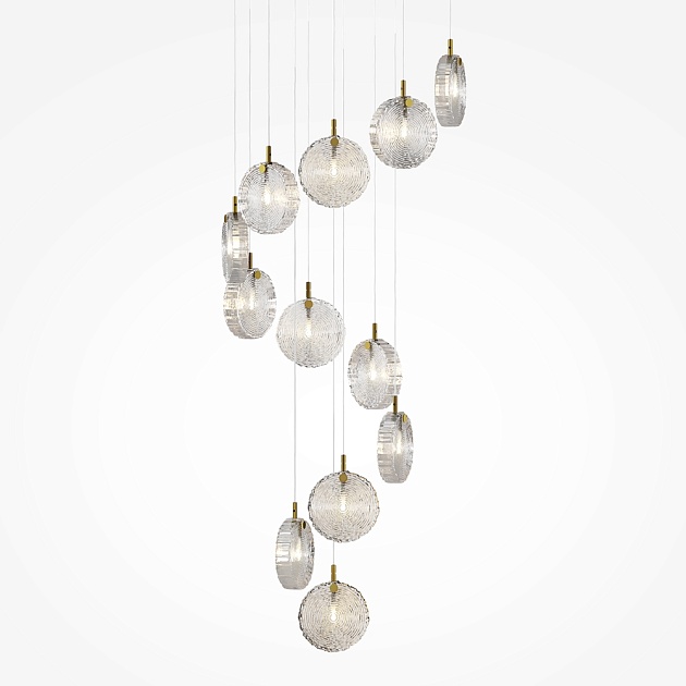 Подвесная люстра Maytoni Frozen MOD254PL-12BS изображение 5 Подвесная люстра Maytoni Frozen MOD254PL-12BS Фото № 5