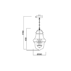 Подвесной светильник Vele Luce Satellitare VL5045P33 5