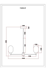 Подвесная люстра Moderli Gracy V10850-6P 1