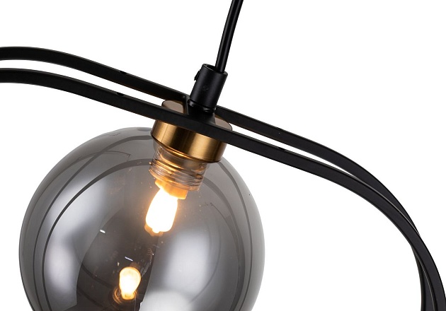 Подвесной светильник Indigo Spazio 11017/1P Black V000159 Фото № 3