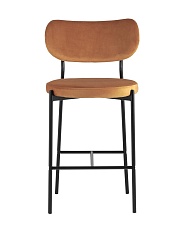 Полубарный стул Stool Group Барбара велюр терракотовый CC-09006 HLR-43 2