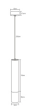 Подвесной светодиодный светильник Fiberli Icicle-440-GN 12110601 1