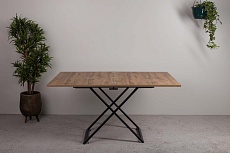 Стол-трансформер Levmar Compact D38/S53 (дуб вотан/черный) 1654436901 2