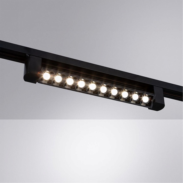 Трековый светодиодный светильник Arte Lamp Flash A4575PL-1BK Фото № 3