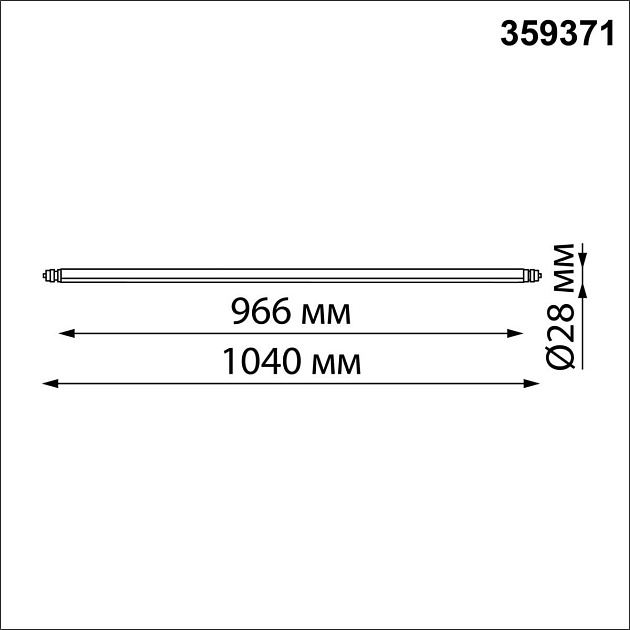 Трековый светодиодный светильник Novotech Konst Glat 359371 Фото № 2