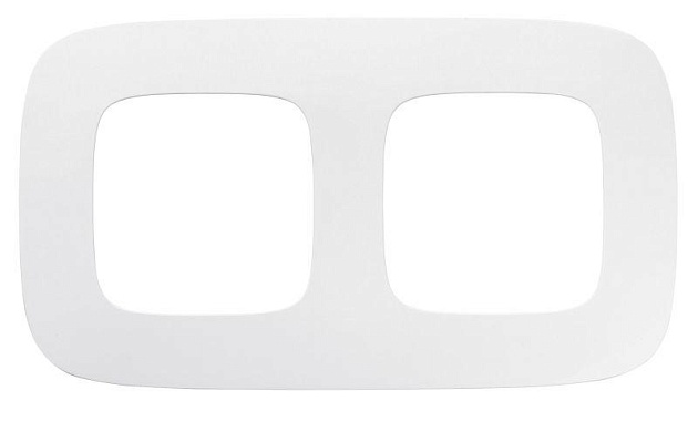 Рамка 2-постовая Legrand Valena Allure белая 754302 Фото № 1