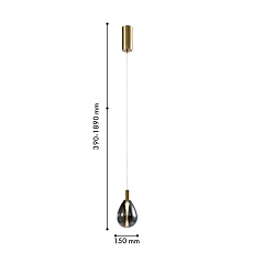 Подвесной светодиодный светильник Favourite Hopper 4255-1P 1