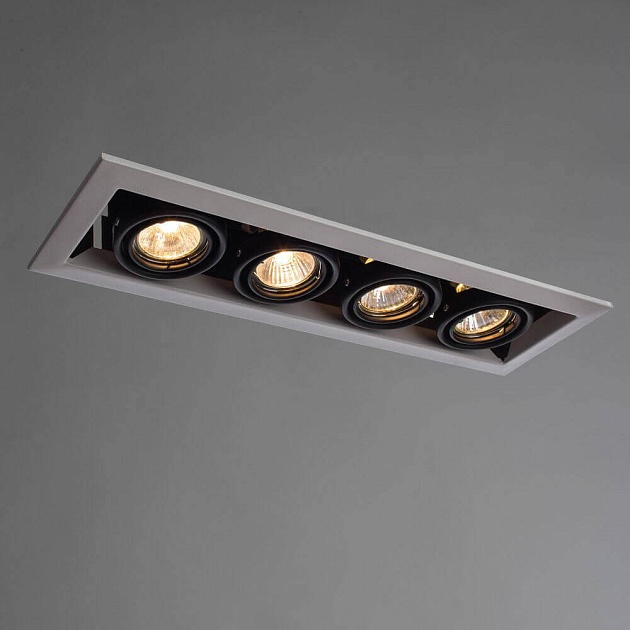 Встраиваемый светильник Arte Lamp Cardani A5941PL-4WH Фото № 5