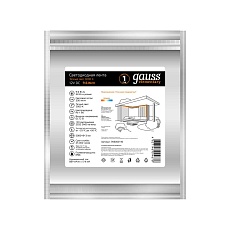 Светодиодная влагозащищенная лента Gauss 9,6W/m 120LED/m 2835SMD теплый белый 5M 356000110 4