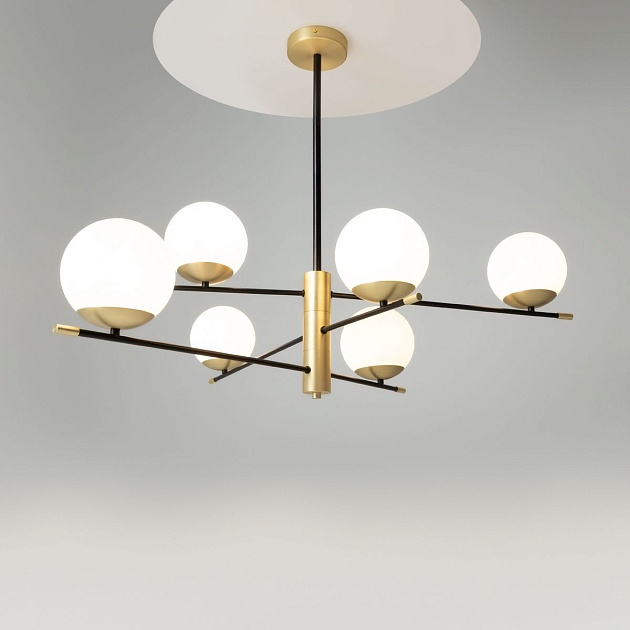 Подвесной светильник Maytoni Nostalgia MOD048PL-06G Фото № 7