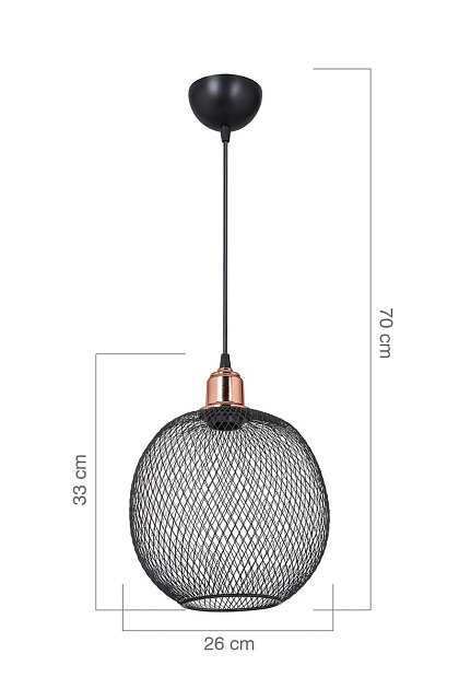 Подвесной светильник Toplight Beatrix TL1602H-01BK Фото № 4