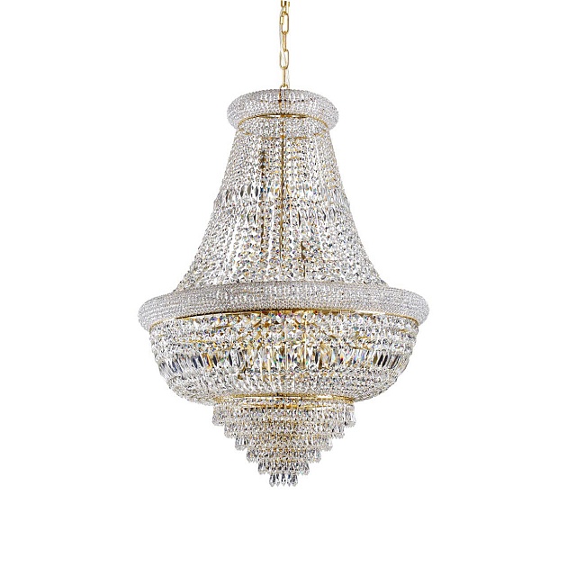 Подвесная люстра Ideal Lux Dubai SP24 Ottone 243528 Фото № 1
