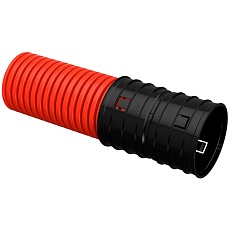 Труба гофрированная двустенная ПНД d=125мм красная (50м) IEK CTG12-125-K04-050-R