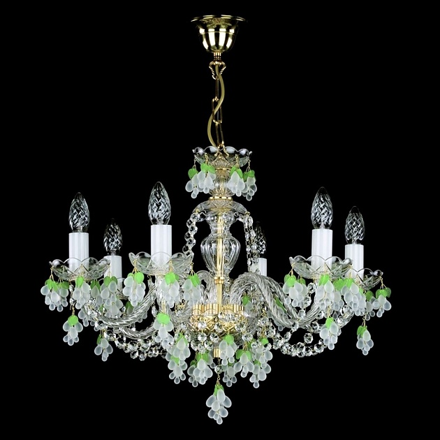 Подвесная люстра Artglass Gizela VI. VIno White St изображение 1 Подвесная люстра Artglass Gizela VI. VIno White St Фото № 1