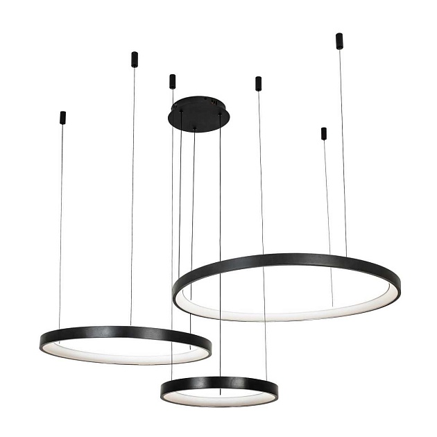 Подвесной светильник LED4U L8806-800-580-380 BK Фото № 1
