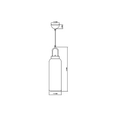 Подвесной светильник Vele Luce Cloe VL5414P21 4