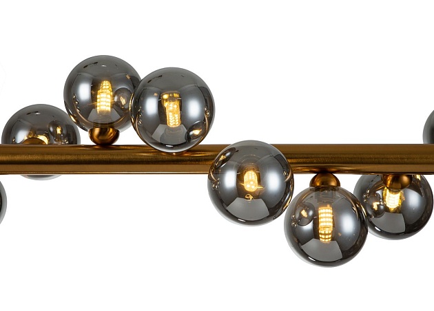 Подвесная люстра Indigo Onda 11006/12P Brass V000117 Фото № 3