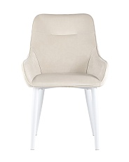 Кухонный стул Stool Group Диана велюр кремовый (ножки белые) MC101-2 KD HLR-2 1