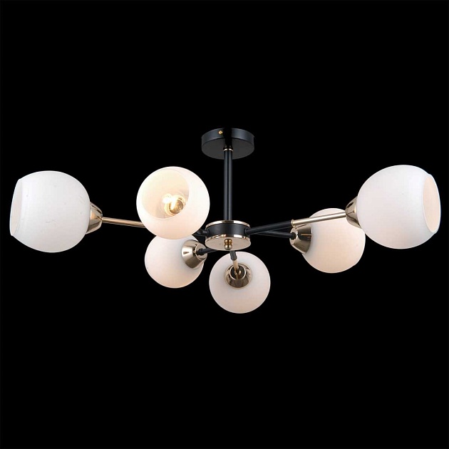 Люстра Illumico IL0715-6CSQ-24 BK GD LIBRA Фото № 1