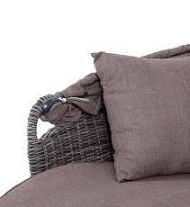 Шезлонг 4sis Стильяно YH-L618W graphite 1