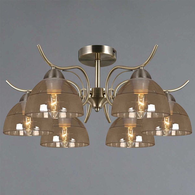 Светильник потолочный Illumico IL0733-6CSQ-25 AB AREZZO изображение 1 Светильник потолочный Illumico IL0733-6CSQ-25 AB AREZZO Фото № 1