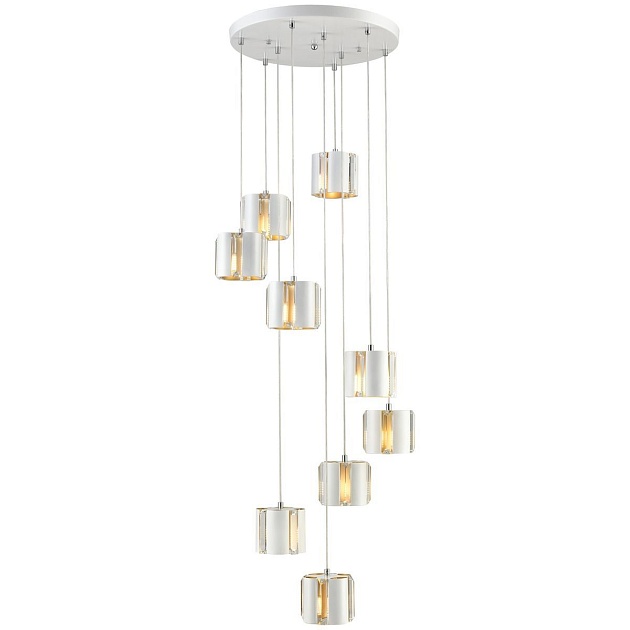 Каскадная люстра Wertmark Elia WE223.09.006 изображение 1 Каскадная люстра Wertmark Elia WE223.09.006 Фото № 1