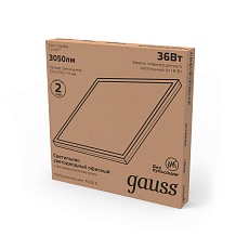 Потолочный светодиодный светильник Gauss 842123240 3