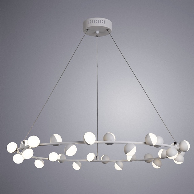Подвесная светодиодная люстра Arte Lamp Dexter A3619SP-30WH Фото № 2