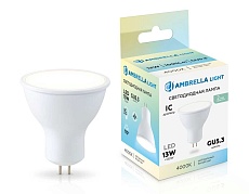 Светодиодная лампа MR16 13W 4000K Ambrella light Bulding 161304 2