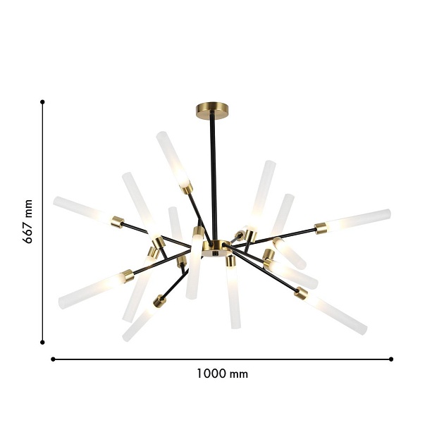 Подвесная люстра F-Promo Istapp 4480-16C Фото № 2