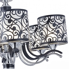 Подвесная люстра Arte Milano Florentia-4957 304957/5 Bk/Ni 2