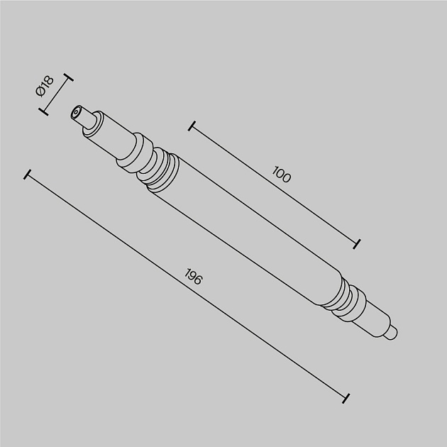 Коннектор Maytoni Technical CA004RC-B Фото № 2