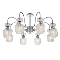 Потолочная люстра Escada Gloss 1141/8PL Chrome/Clear 3