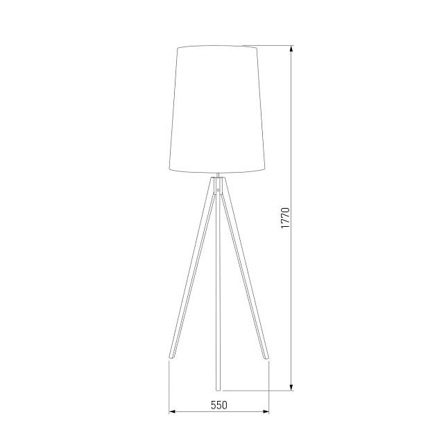 Торшер TK Lighting 5047 Walz Фото № 3