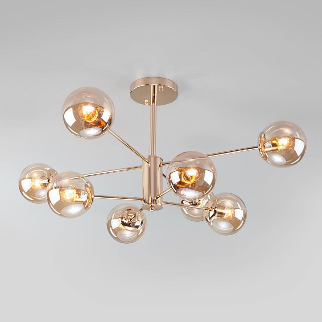 Потолочная люстра Eurosvet Ascot 30166/8 золото Фото № 1